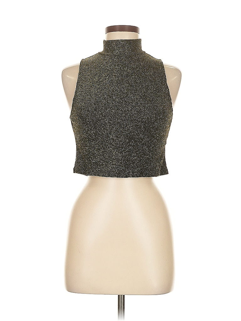 Reformation Gray Green Sleeveless Top Size M - photo 1
