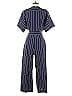 Chelsea28 Stripes Blue Jumpsuit Size 0 - photo 2