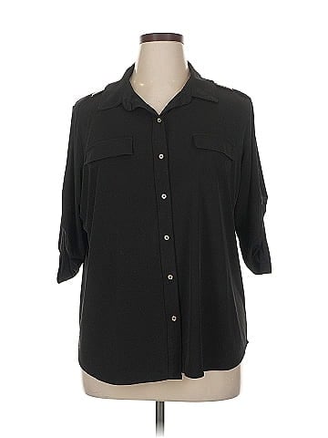 Carmen Carmen Marc Valvo 3/4 Sleeve Blouse (view 1)