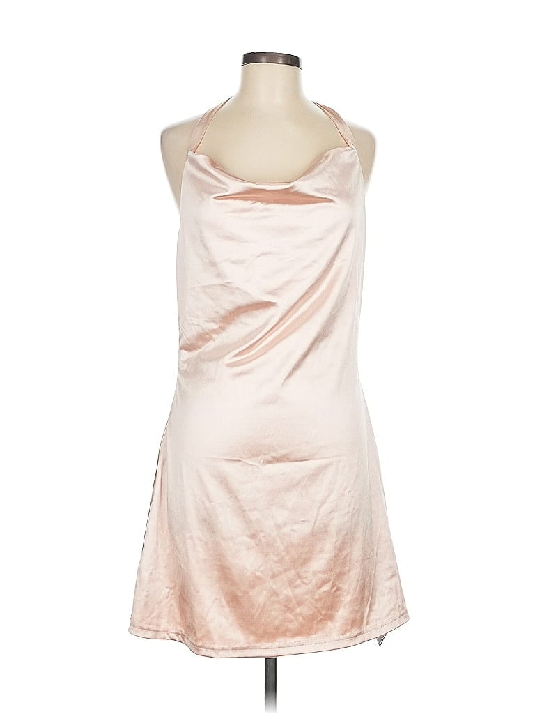 Zaful Pink Tan Cocktail Dress Size 8 - photo 1
