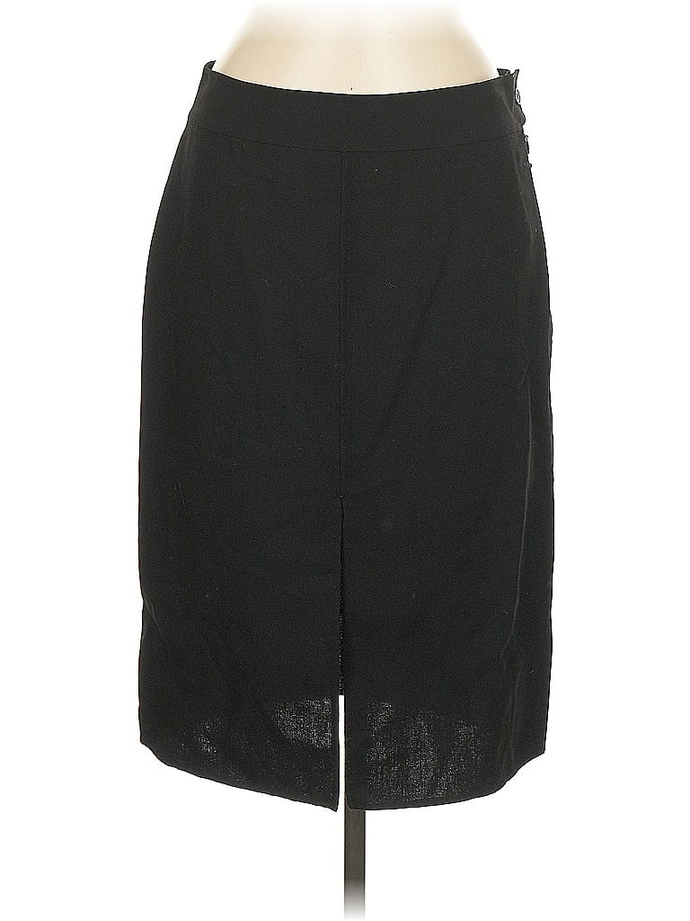 Click to view more detailed imagery on our partner's website Pre-owned Dkny Wool Skirt In Black