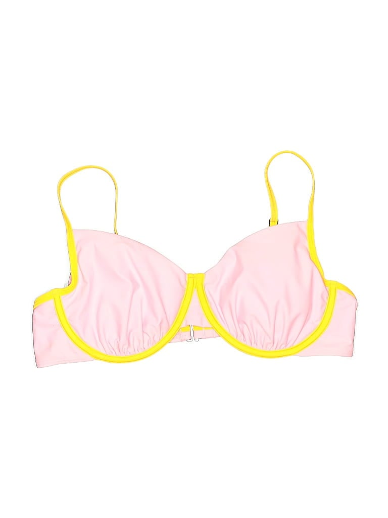 Pre-owned Wild Fable Swimsuit Top Pink Swimwear