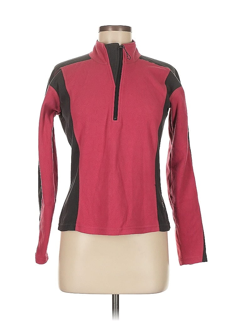 Mountain Hardwear 100% Polyester Red Pullover Sweater Size 6 - photo 1