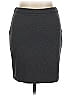 Halogen Solid Gray Casual Skirt Size 14 - photo 1