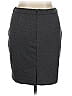 Halogen Solid Gray Casual Skirt Size 14 - photo 2