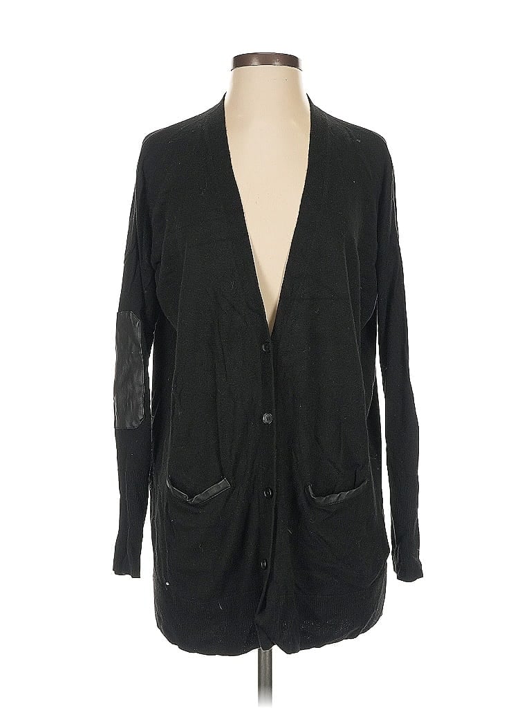 Pre-owned Banana Republic Cardigan Sweater In Black