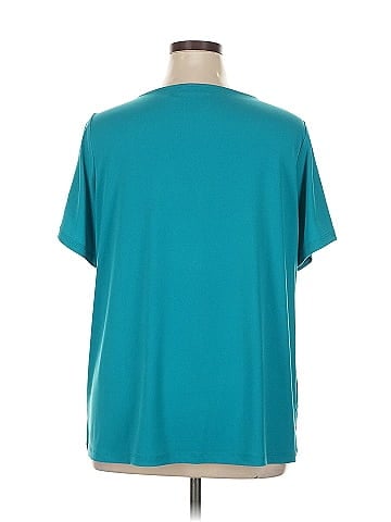 Susan Graver Short Sleeve Top (view 2)