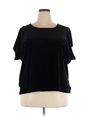Susan Graver Short Sleeve Top (view 1)