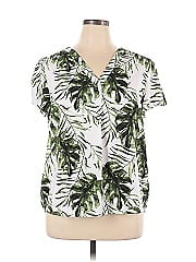 Hilary Radley Short Sleeve Blouse