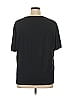 Cozy Earth Solid Black Short Sleeve T-Shirt Size XL - photo 2