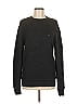 J Brand 100% Merino Black Sweatshirt Size M - photo 1