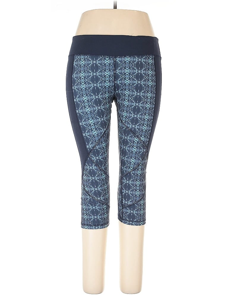 Pre-owned Zobha Active Pants In Blue