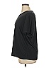 Cozy Earth Solid Black Short Sleeve T-Shirt Size XL - photo 4