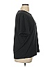 Cozy Earth Solid Black Short Sleeve T-Shirt Size XL - photo 3