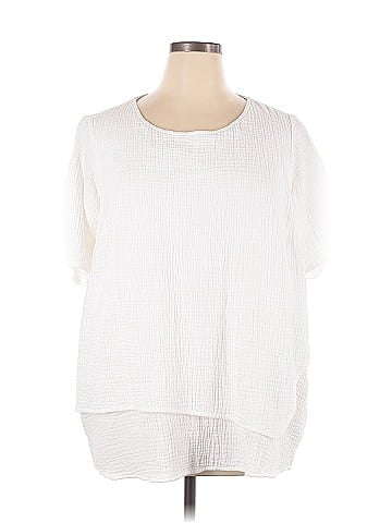 Joan Rivers Short Sleeve Blouse (view 1)