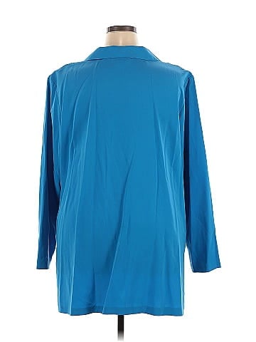 Susan Graver 3/4 Sleeve Blouse (view 2)