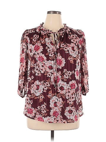 Anne Klein 3/4 Sleeve Blouse (view 1)
