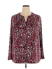 Belle By Kim Gravel Long Sleeve Blouse