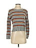 Emory Park Stripes Gray Pullover Sweater Size XS - photo 1