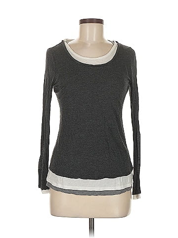 Ecru Long Sleeve T-Shirt (view 1)
