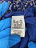 Sea New York 100% Cotton Paisley Blue Casual Dress Size S - photo 8