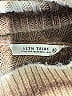 12th Tribe Stripes Tan Turtleneck Sweater Size XL - photo 7