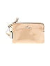 Coach Factory 100% Leather Gold Tan Leather Wristlet One size - photo 1
