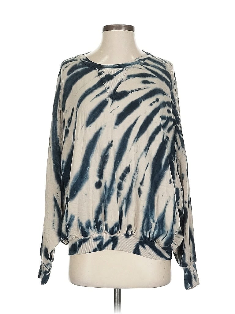 Click to view more detailed imagery on our partner's website Pre-owned Young Fabulous & Broke Pullover Sweater In Blue