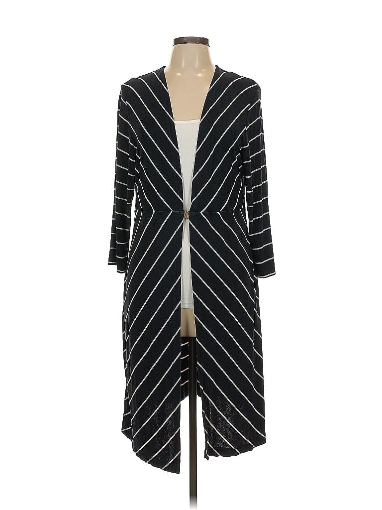 TRAVELERS BY CHICO'S Pre-owned Cardigan Sweater In Black