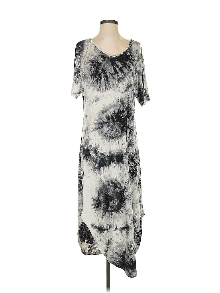 Pre-owned Shein Casual Dress In Gray