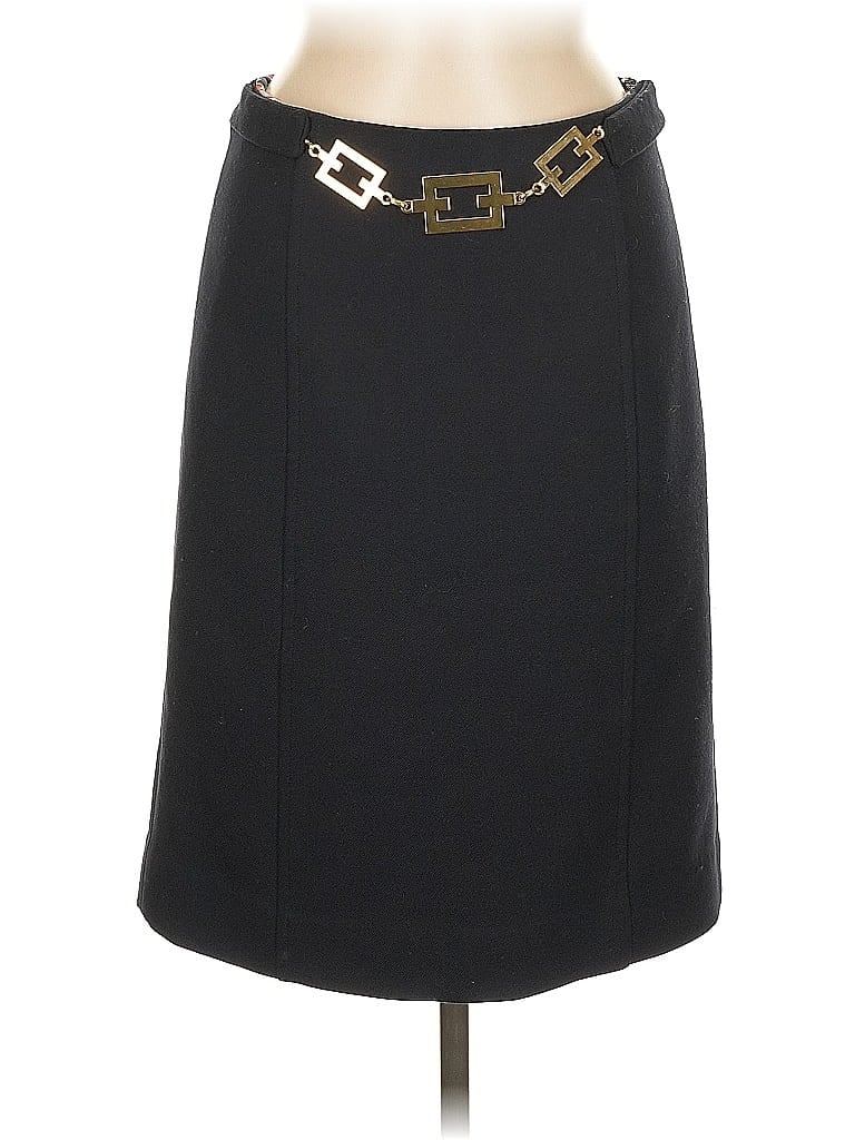 Pre-owned An Original Milly Of New York Formal Skirt In Black