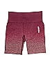 Gymshark Color Block Burgundy Athletic Shorts Size S - photo 1