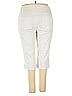 Woman Within Ivory White Jeans Size 20 (petite) - photo 2