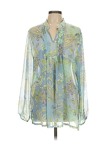 Susan Graver Long Sleeve Blouse (view 1)