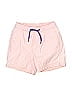Crewcuts Checkered-gingham Pink Board Shorts Size 4 - photo 1
