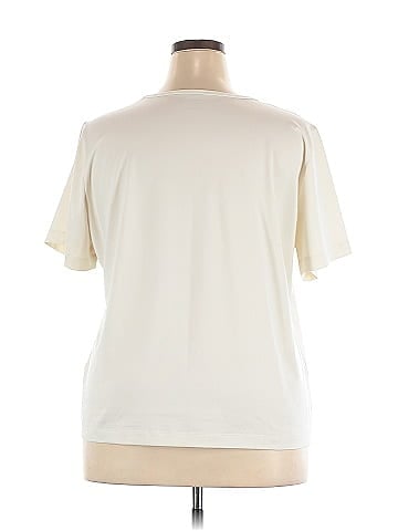 Susan Graver Short Sleeve Top (view 2)