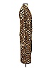 Joseph Ribkoff Animal Print Brown Cocktail Dress Size 4 - photo 3