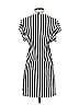 Becca Stripes Black White Casual Dress Size XS - photo 2