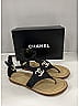Chanel Blue Black Sandals Size EU 39 (wide) - photo 7