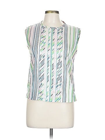 Barneys New York Sleeveless Silk Top (view 1)