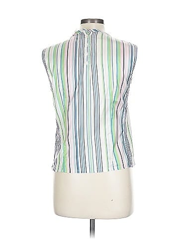 Barneys New York Sleeveless Silk Top (view 2)