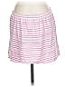 Moda International 100% Cotton Stripes Pink Casual Skirt Size S - photo 1