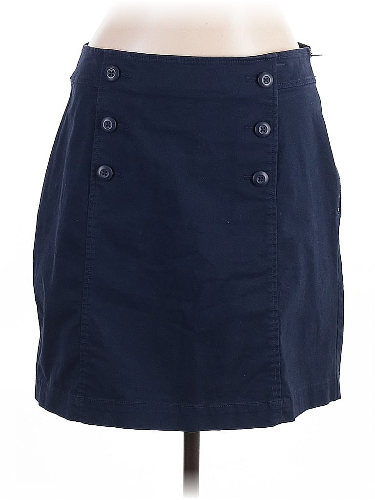 Pre-owned Ann Taylor Loft Casual Skirt In Blue