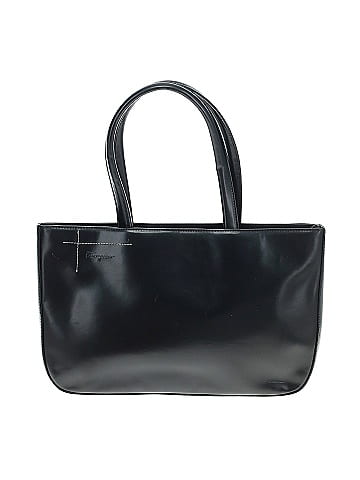 Salvatore Ferragamo Leather Satchel (view 1)