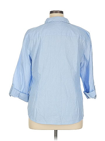 Anne Klein 3/4 Sleeve Button-Down Shirt (view 2)