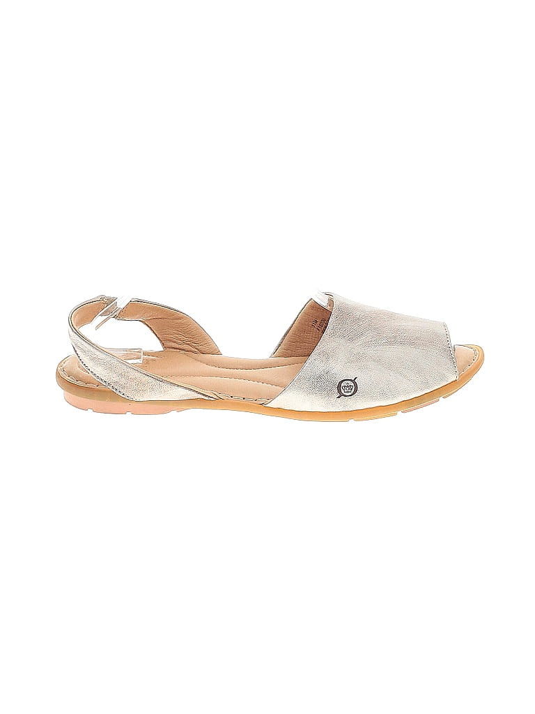 Born Handcrafted Footwear Gray Tan Sandals Size 11 - photo 1