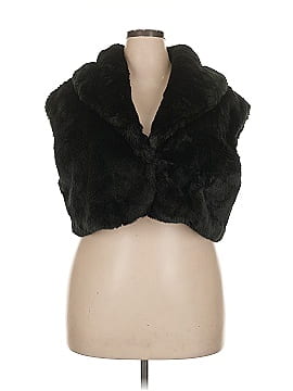 Ashley Stewart Faux Fur Vest