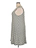 Lou & Grey for LOFT Stripes Gray Casual Dress Size XXL - photo 5