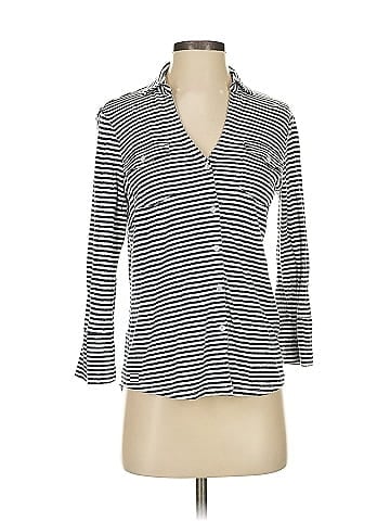 J. McLaughlin 3/4 Sleeve Button-Down Shirt (view 1)