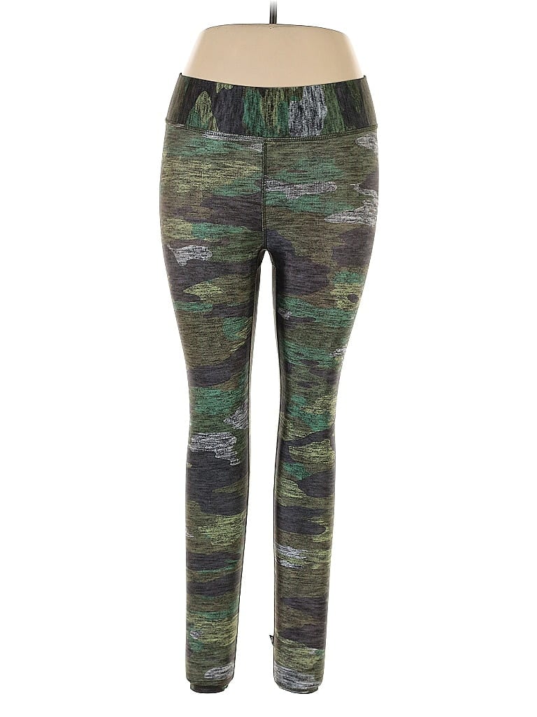 Terez Camo Green Active Pants Size L - photo 1